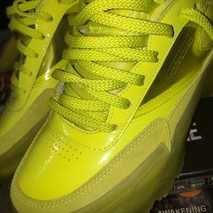 Reebok Cardi B High Vis Lime Green Sneakers